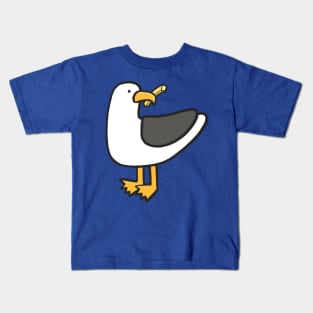 Cheeky Seagull Stole Your Chip Kids T-Shirt